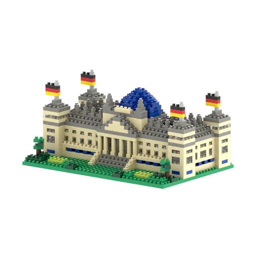 Baustein-Set "Reichstagsgebäude"