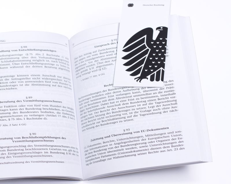 Magnetisches Lesezeichen "Blick in die Reichstagskuppel"