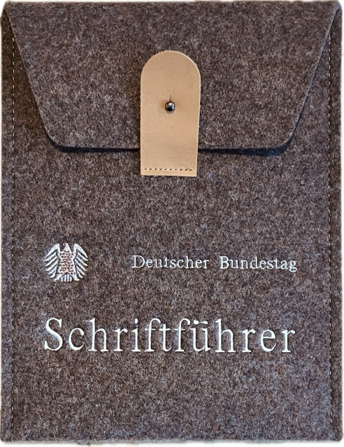 Tablet-Hülle "Schriftführer*in" Bundestag